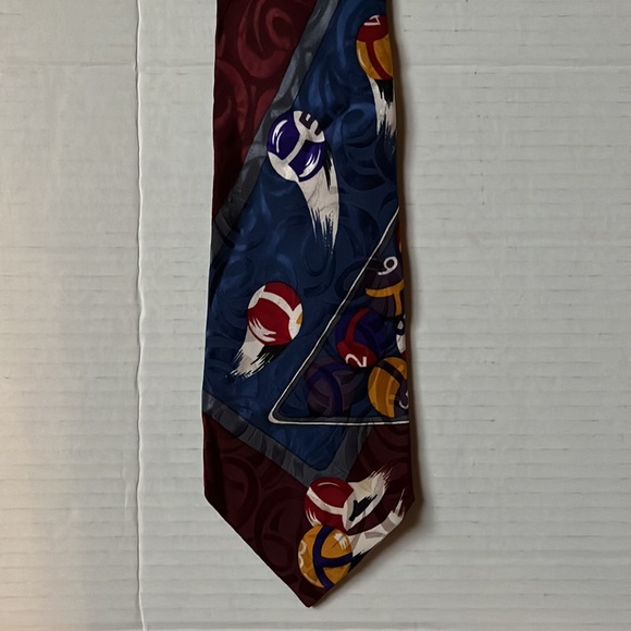 Fondini Pool Ball Tie - Picture 2 of 6